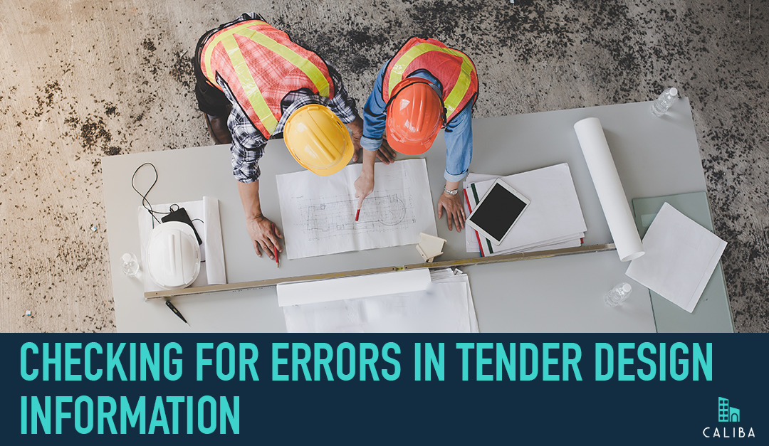 Checking for Errors in Tender Design Information - Blog Post Preview